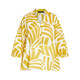 ELENA MIRO PURE COTTON SHIRT YELLOW 