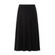 ELENA MIRO FLARE JERSEY SKIRT BLACK 