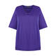 ELENA MIRO BUTTON BACK TOP INDIGO 