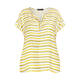 ELENA MIRO STRIPE TOP YELLOW 