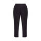 ELENA MIRO FLAX TROUSERS BLACK