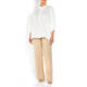 ELENA MIRO LINEN TUNIC WHITE
