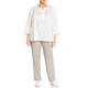 ELENA MIRO WHITE TUNIC LINEN