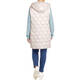 ELENA MIRO PADDED GILET CHALK