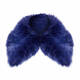 MARINA RINALDI FAUX FUR COLLAR BLUETTE 
