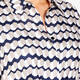 MARINA RINALDI ABSTRACT PRINT SHIRT DRESS SATIN