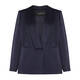 MARINA RINALDI SATIN JACKET NAVY