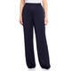 MARINA RINALDI SATIN TROUSERS NAVY