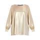 MARINA RINALDI SHIMMER TUNIC GOLD