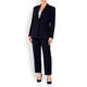 MARINA RINALDI TRIACETATE BLAZER NAVY 