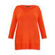 MARINA RINALDI KNITTED TUNIC TANGERINE