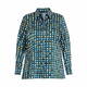 MARINA RINALDI GREEN PRINT SHIRT