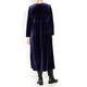MARINA RINALDI VELVET DRESS NAVY