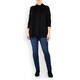 MARINA RINALDI KNITTED TUNIC BLACK