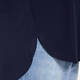 MARINA RINALDI SCOOP NECK TOP NAVY