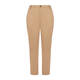 MARINA RINALDI STRETCH ANKLE GRAZER TROUSER TOBACCO