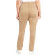 MARINA RINALDI STRETCH ANKLE GRAZER TROUSER TOBACCO