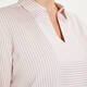 MARINA RINALDI CANDY STRIPE TUNIC PALE PINK