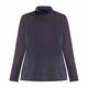 MARINA RINALDI LUREX POLO NECK TOP NAVY