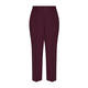 MARINA RINALDI ANKLE GRAZER TROUSER MAHOGANY