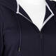 MARINA RINALDI COTTON BLEND HOODY NAVY