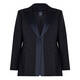 PERSONA BY MARINA RINALDI TUXEDO JACKET NAVY