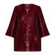 PERSONA BY MARINA RINALDI BORDEAUX BROCADE JACKET