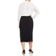PERSONA BY MARINA RINALDI SILK ACETATE SHIRT WHITE