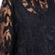 PERSONA BY MARINA RINALDI LACE SHIRT BLACK