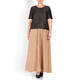 PERSONA BY MARINA RINALDI GOLD STRIPE TOP