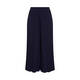 PERSONA BY MARINA RINALDI PLEATED CHIFFON TROUSER NAVY