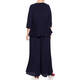 PERSONA BY MARINA RINALDI PLEATED TUNIC NAVY