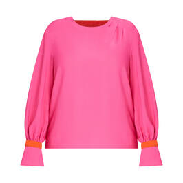 PERSONA BY MARINA RINALDI TUNIC FUCHSIA - Plus Size Collection