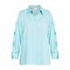 NOW by Persona Candy Stripe Shirt Turquoise