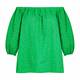 NOW by Persona Broderie Anglaise Top Green