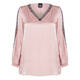 PERSONA BY MARINA RINALDI SATIN BLOUSE ROSE