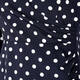 PERSONA BY MARINA RINALDI SPOT PRINT DRESS NAVY