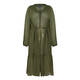 PERSONA BY MARINA RINALDI GEORGETTE DUSTER KHAKI