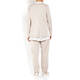 PERSONA BY MARINA RINALDI SATIN JACKET BUTTERMILK