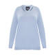 PERSONA CREPE KNITTED TUNIC PALE BLUE