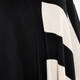 PERSONA BY MARINA RINALDI PONCHO BLACK AND WHITE