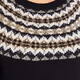 PERSONA BY MARINA RINALDI FAIRISLE KNIT SWEATER