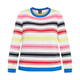 PERSONA BY MARINA RINALDI COTTON BLEND STRIPE SWEATER
