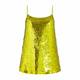 Persona by Marina Rinaldi Sequin Top Lime