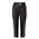 PERSONA BY MARINA RINALDI FAUX LEATHER TROUSERS BLACK