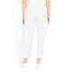 PERSONA BY MARINA RINALDI CROPPED JERSEY TROUSER WHITE