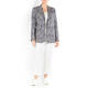 MARINA RINALDI TWEED JACKET NAVY
