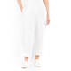 PERSONA BY MARINA RINALDI CROPPED JERSEY TROUSER WHITE