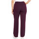 PERSONA BY MARINA RINALDI STRIPED TROUSER WINE