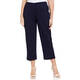 PERSONA BY MARINA RINALDI PUNTO JERSEY TROUSER NAVY